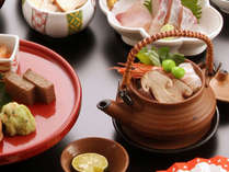 秋の味覚「松茸土瓶蒸し」イメージ 秋の味覚「松茸土瓶蒸し」イメージ