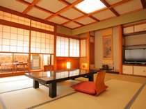 【ゆっくり過ごせる広めのお部屋】和室12畳 (一例) 【ゆっくり過ごせる広めのお部屋】和室12畳 (一例)