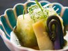 【お料理】那珂川の郷土料理、大根もち。大根のさっぱり感ともちもちした食感の組み合わせが新感覚。