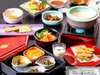 こだわりの朝食(イメージ)【和定食】国産豆乳の手作り豆腐や信州味噌と具だくさんのお味噌汁 など