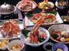 料理の写真は、イメージです。料理内容は、日々変更します。日本海の海の幸を楽しんでください。
