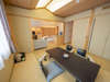【特別室LOHASpa　Bタイプ】07年7月オープンLOHASpa全室シモンズベッドとテンピュール枕を使用