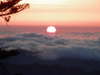 大峰山日の出雲海