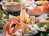 数々の蟹料理に、心躍ること間違いなし♪ゆったりとお召し上がりください。